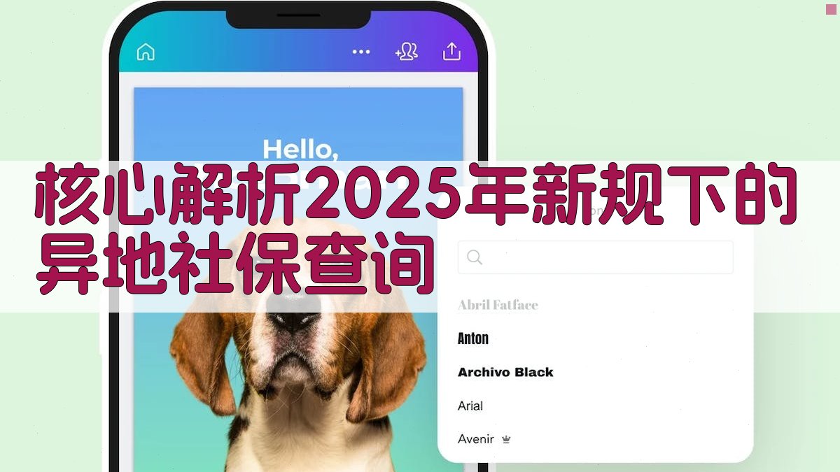 核心解析：2025年新规下的异地社保查询 图2