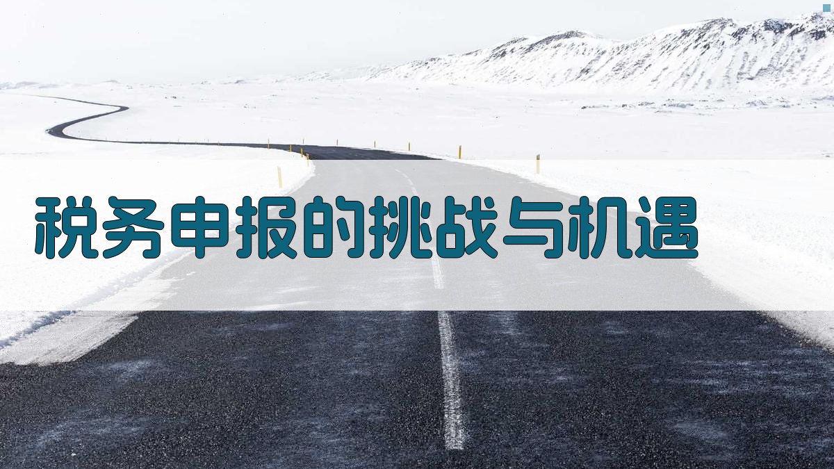 税务申报的挑战与机遇 图1