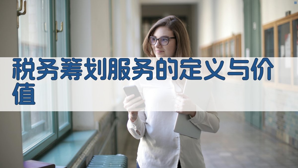 税务筹划服务的定义与价值 图2