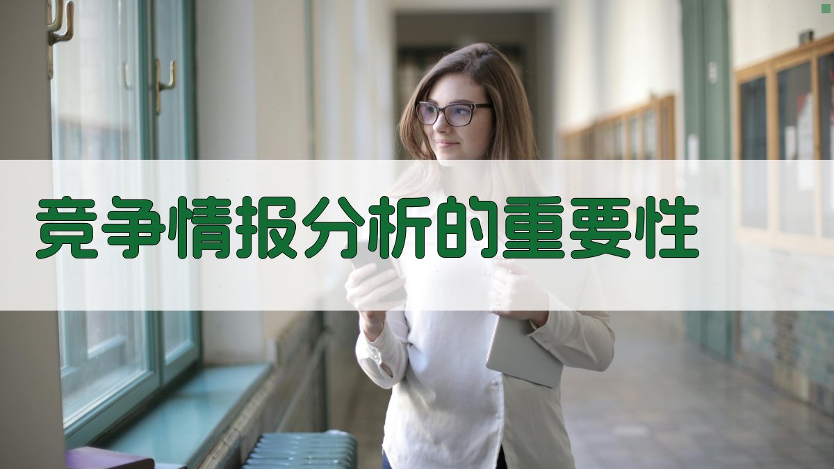 竞争情报分析的重要性 图1