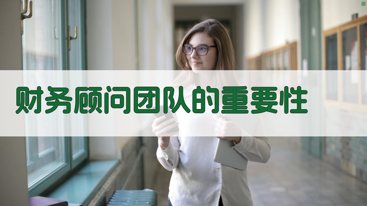 财务顾问团队的重要性 图1