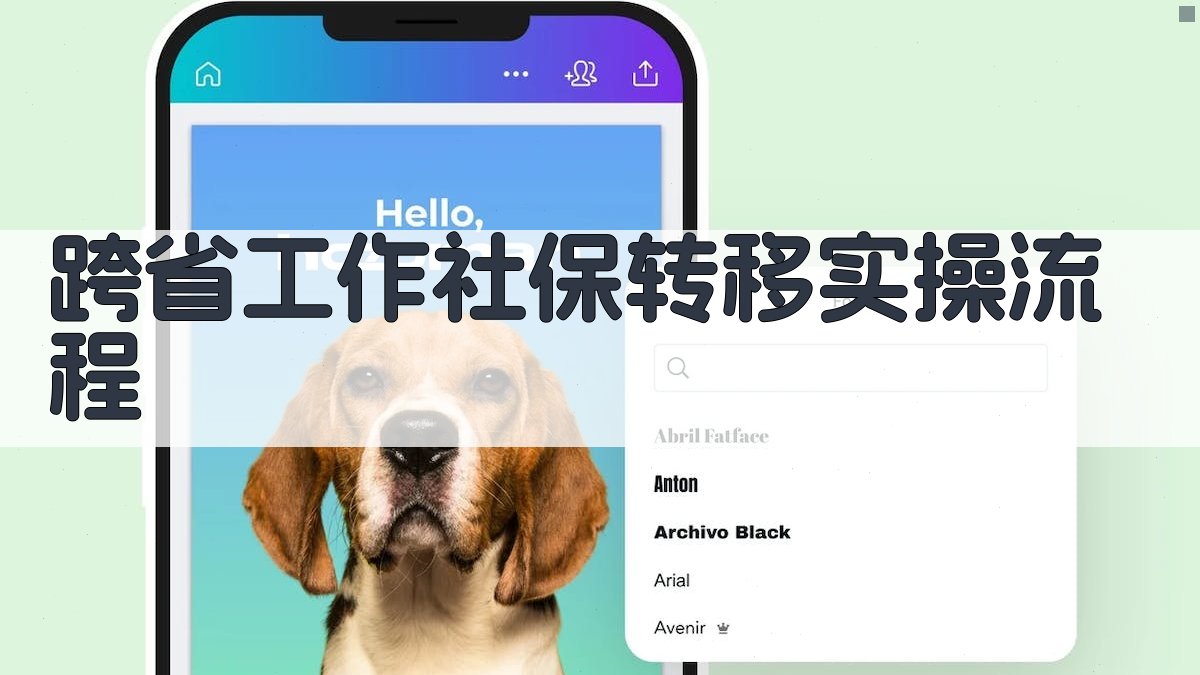 跨省工作社保转移实操流程 图3