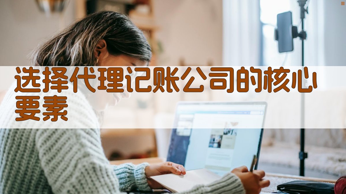 选择代理记账公司的核心要素 图2