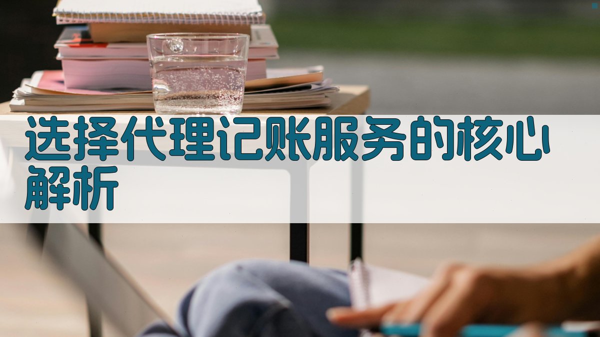 选择代理记账服务的核心解析 图1